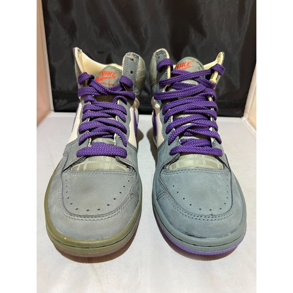 Court Force High Premium Purple Grey - 314429 151 Men's size 7 **LIKE NEW** - Picture 3 of 9